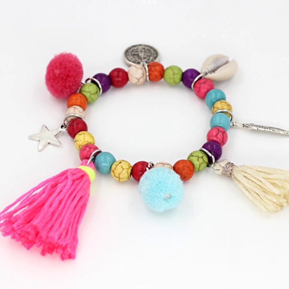 Shell Colorful Bracelet - Picture 2 of 2